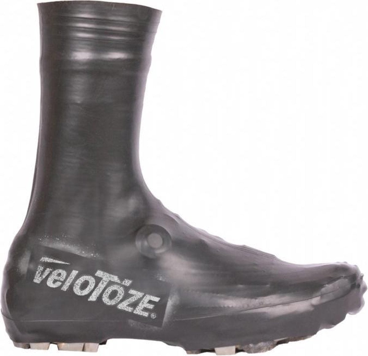 Velotoze Overschoenen Mountainbike Rubber Zwart Maat M