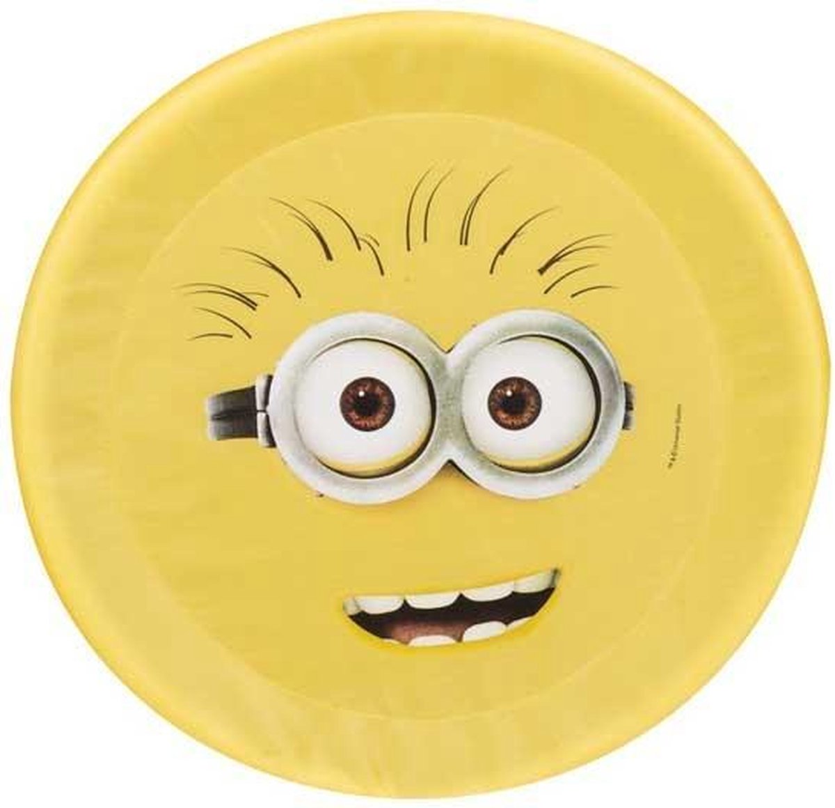 Minions Frisbee Foam Geel – 42 cm | Buitenspeelgoed voor op het Strand of het Park