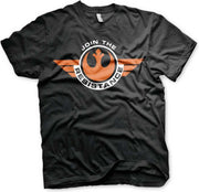 Merchandising STAR WARS 7 - T-Shirt Join The Resistance Black (M)