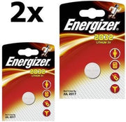 2 Stuks Energizer CR2032 3V Lithium batterij
