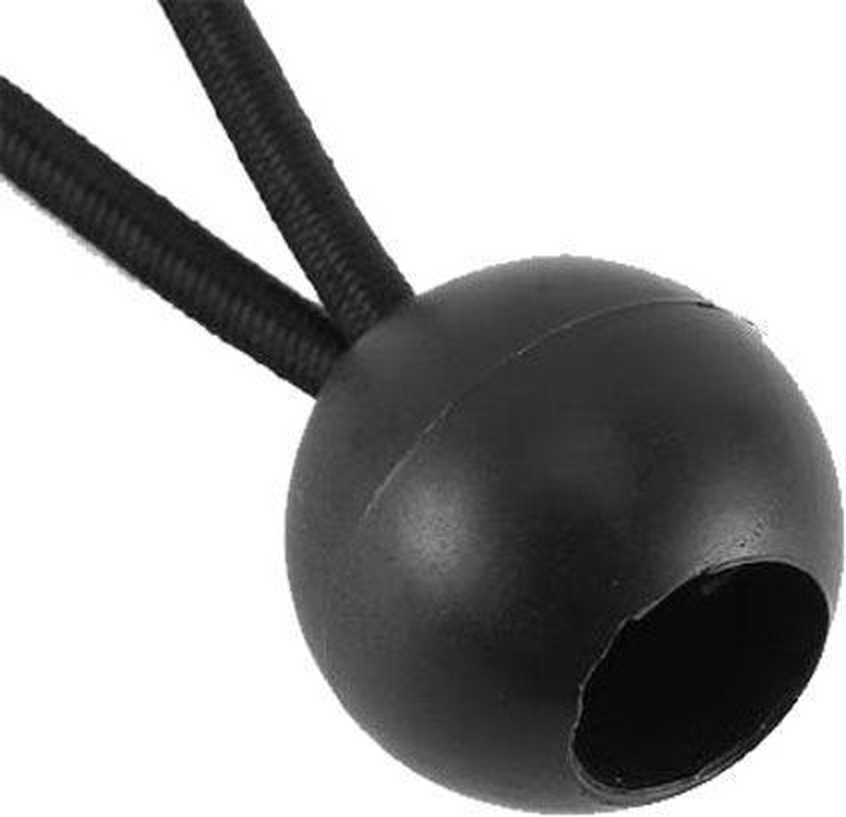 Bal met oog voor elastiek - 8mm - 4 stuks