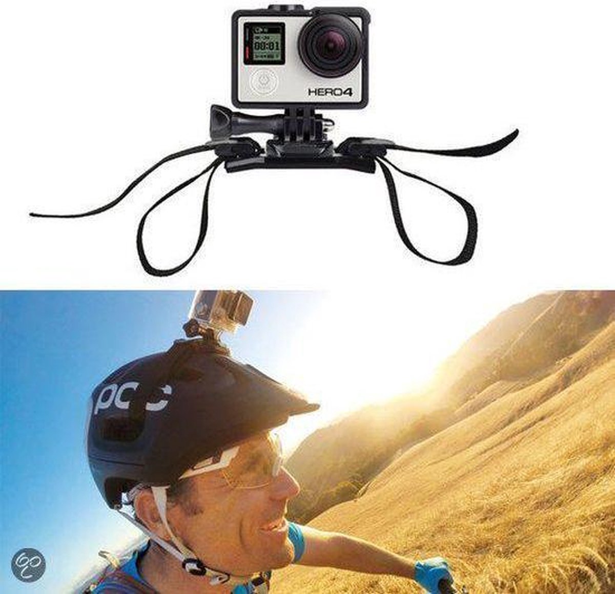 Qatrixx GoPro Helmet Strap Mount