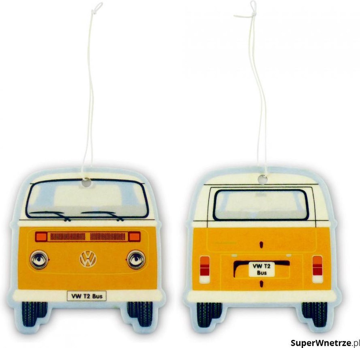 VW-bus T2 Luchtverfrisser Oranje-Vanilla