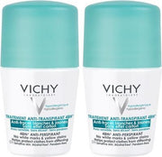 Vichy Deodorant Intense Transpiratie roller 48 uur anti-strepen - 2x50ml