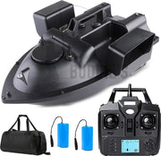 Buddie's® GPS Voerboot – 2 Batterijen en Opbergtas - 500M bereik - 3 Voerbakken - Hook release - Afstandsbediening – Cruise Control - Karper Voerboten – Bestuurbare Boot - Karpervissen