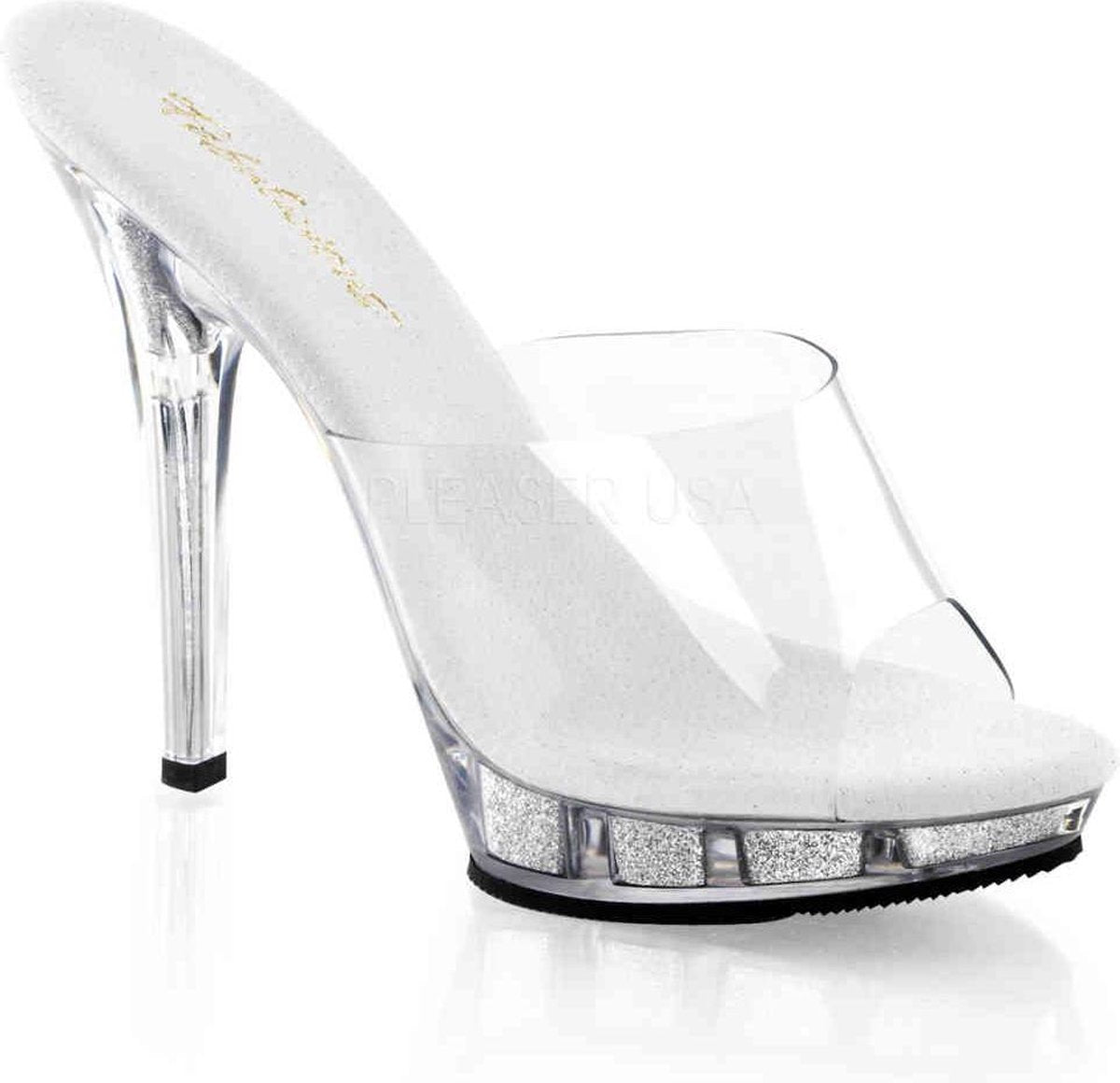 Fabulicious Hoge hakken -41 Shoes- LIP-101 US 11 Transparant