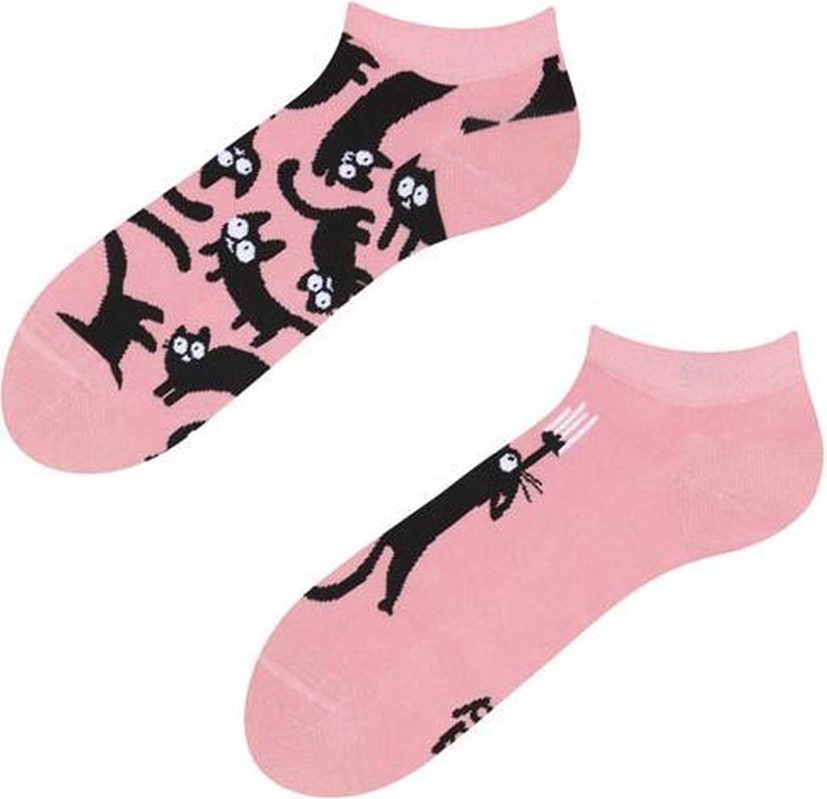 Good Mood Roze Katten Unisex 35-38