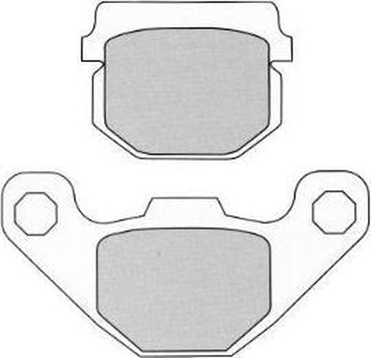 Remblokset Newfren FD0085 Peugeot Buxy-RS / Squab