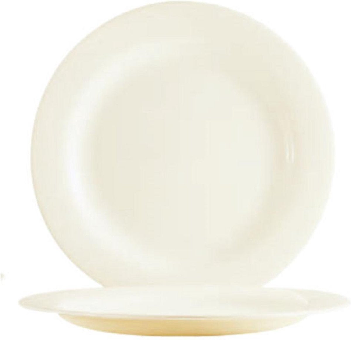 Arcoroc Gastronomie Servies - Borden - Diner - Ivoor - 27cm - Glas - (set van 6) En Yourkitchen E-kookboek - Heerlijke Smulrecepten