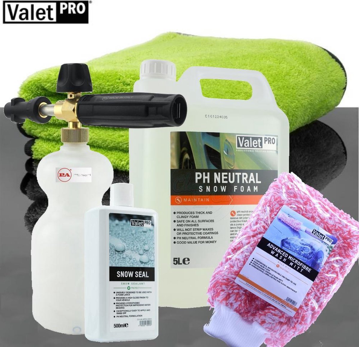 Snow-Foam Pakket twv € 129