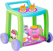 Dede-Speel Theeset-Candy & Ken Theekar-34x26x36cm-14 delig-Non Toxic