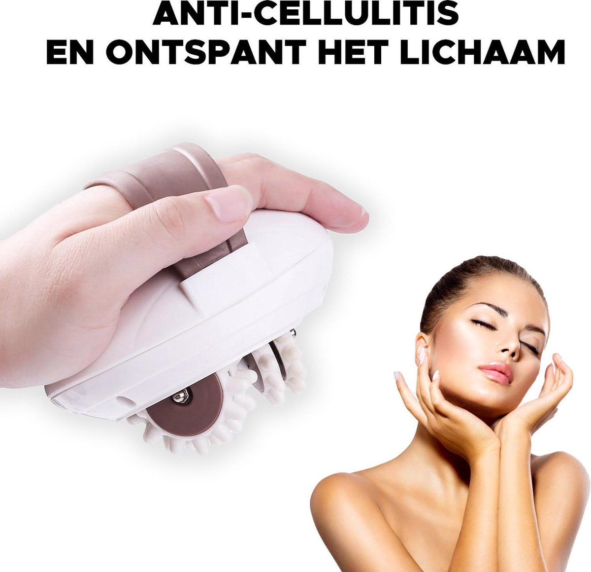 Quality4Less™ | Anti Cellulitis Massageapparaat - Massage Roller Elektrisch - Lichaamsmassage - Anti Cellulite Apparaat - Massage Apparaat