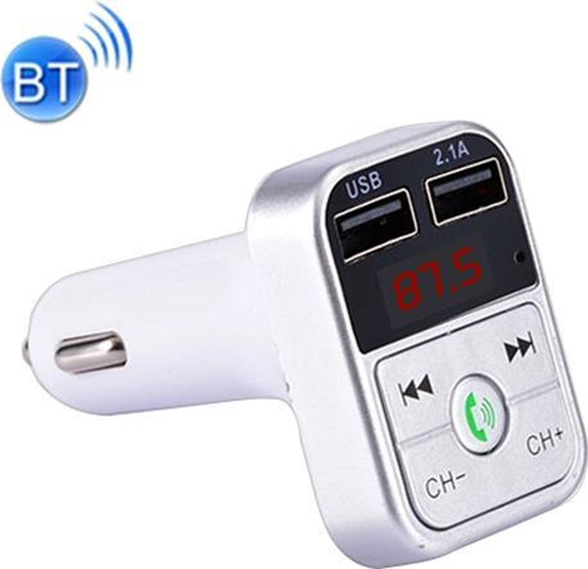 B2 Dual USB opladen Bluetooth Fm-zender MP3 muziekspeler Car Kit