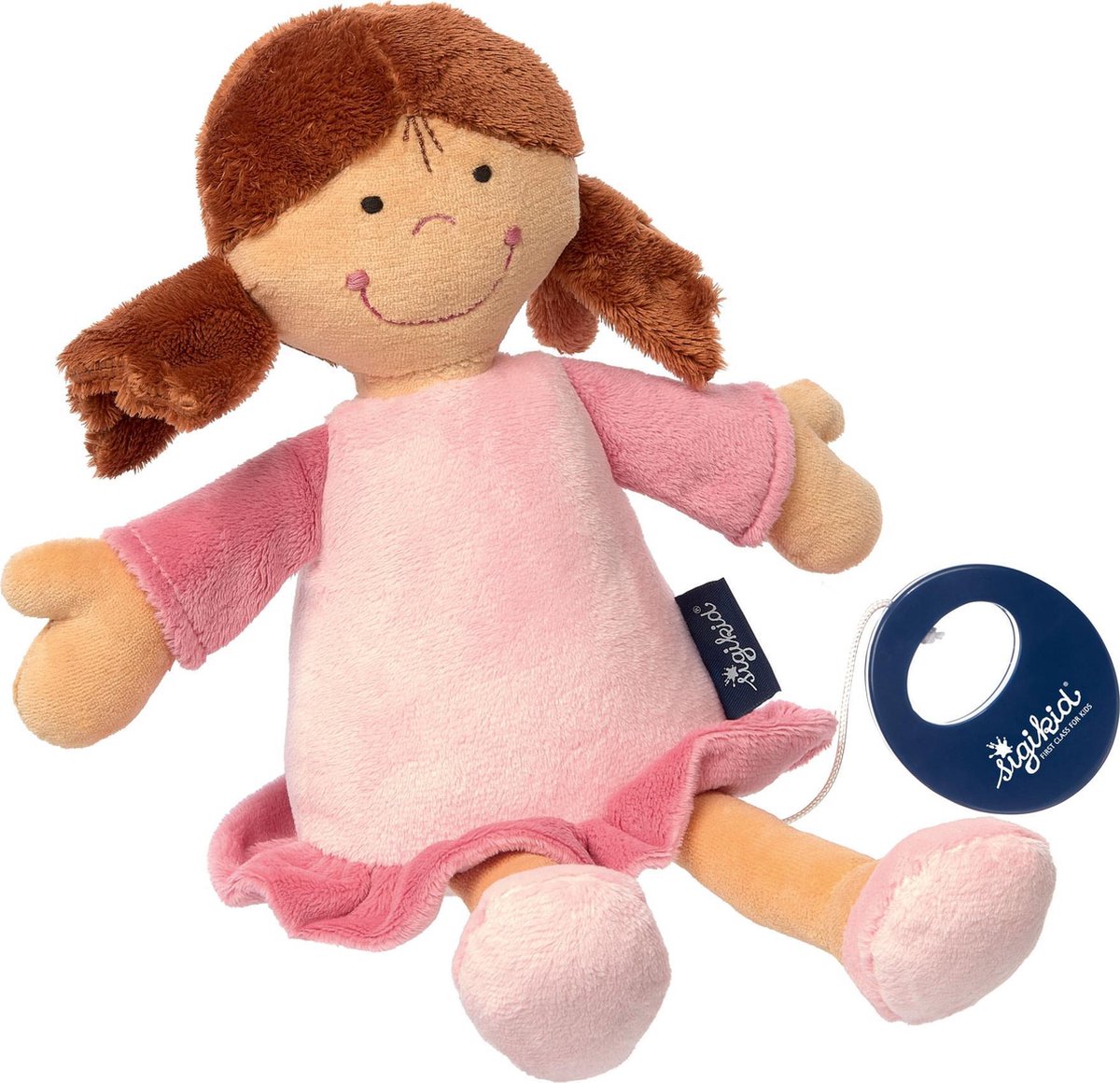sigikid blauwe collectie muziekknuffel pop 42228