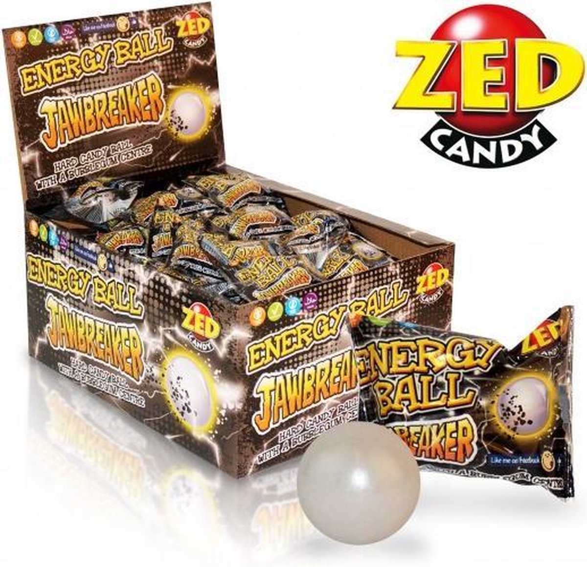 Jawbreaker Energy Ball 40X5 stuks
