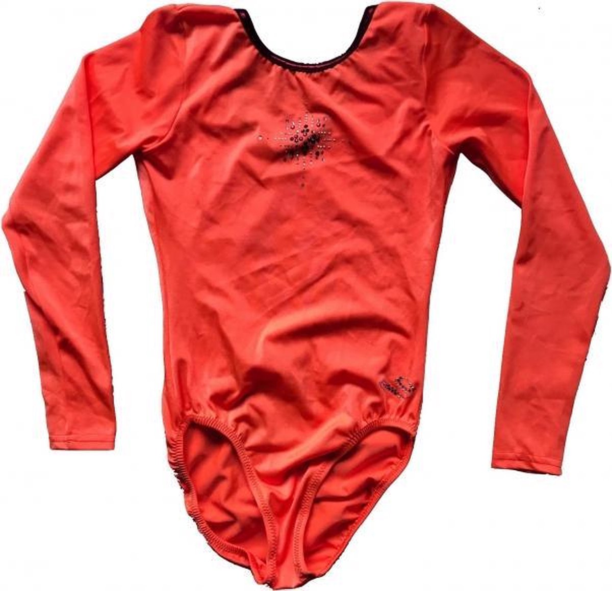 Dreamlight Nylon Turnpakje met Lange Mouwen - Orange/Plum - 12-14