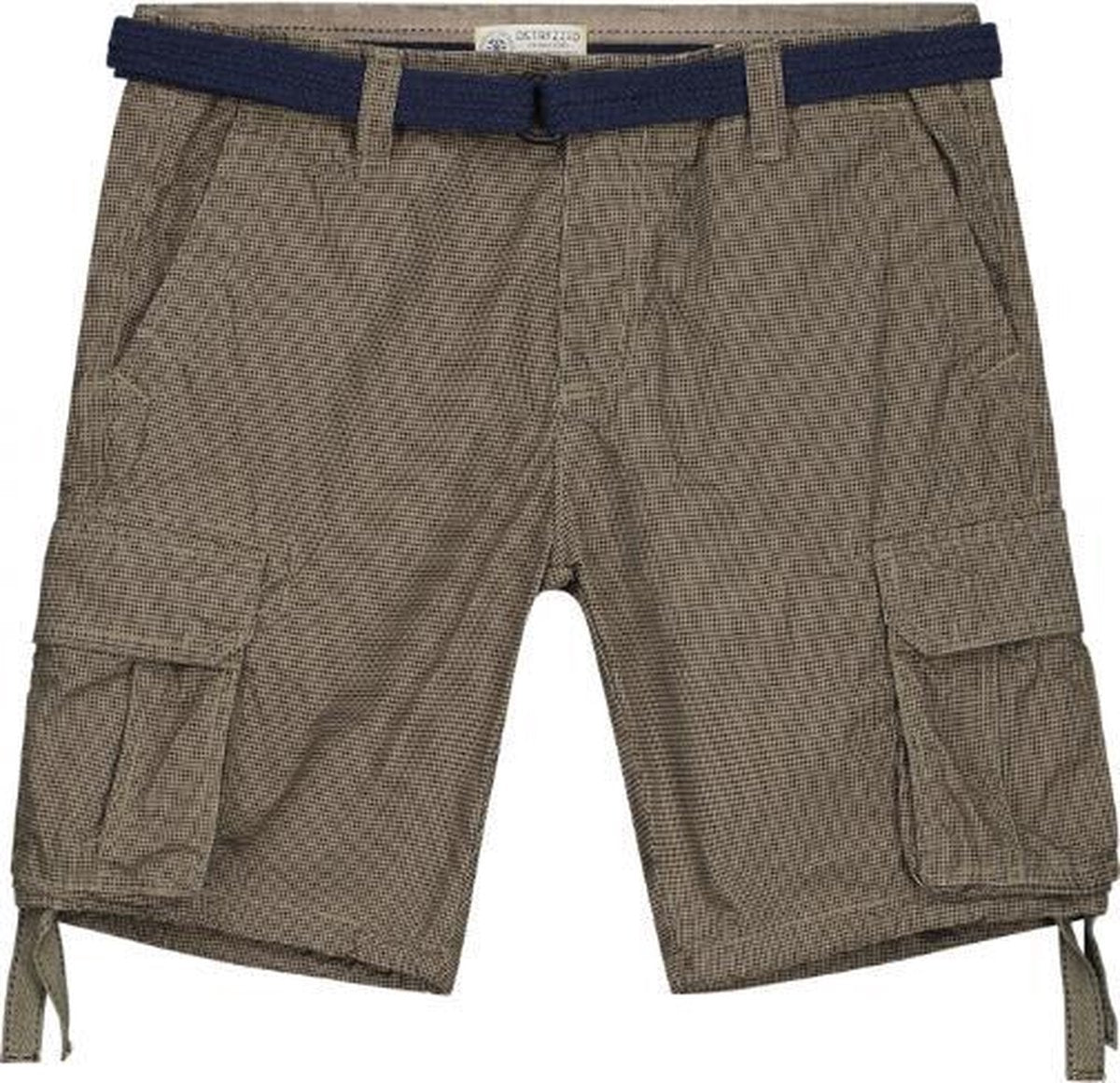 Dstrezzed Korte Broek met Riem Army Groen (515176 - 511)