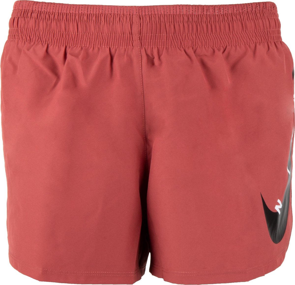 Nike Nike Swoosh  Sportbroek - Maat M  - Vrouwen - donkerrood - zwart - wit