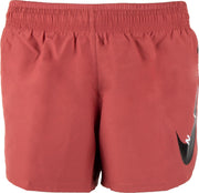 Nike Nike Swoosh  Sportbroek - Maat M  - Vrouwen - donkerrood - zwart - wit