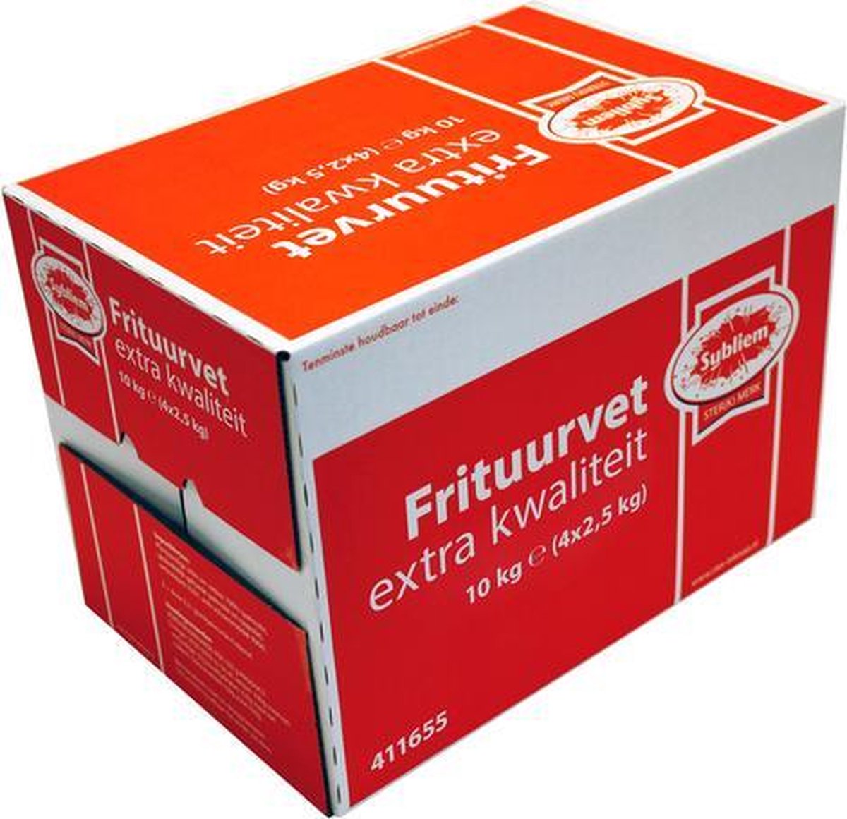 Subliem - Plantaardig Frituurvet - 4 x 2.5 kg