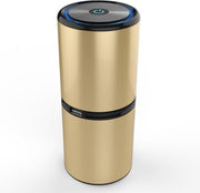 TechU™ Luchtreiniger L7 Draagbaar – Goud – Sterilizer met Negatieve ionen – Ultra Silent – tegen Schimmel