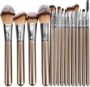 Beautylushh 15-Delige Make Up Kwasten Set #9640