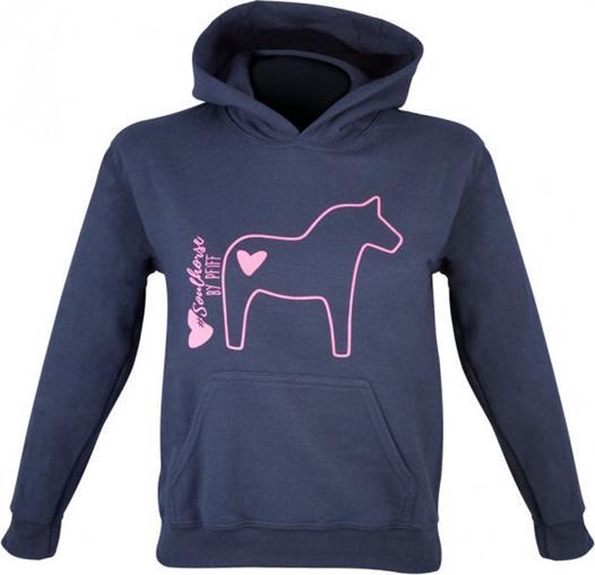 PFIFF Kinder-Pullover Soulhorse 104/116 Blauw
