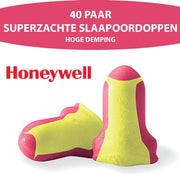 40 paar SUPERZACHTE Slaapoordopjes - Honeywell Laser Lite hoge demping - SNR 35 dB