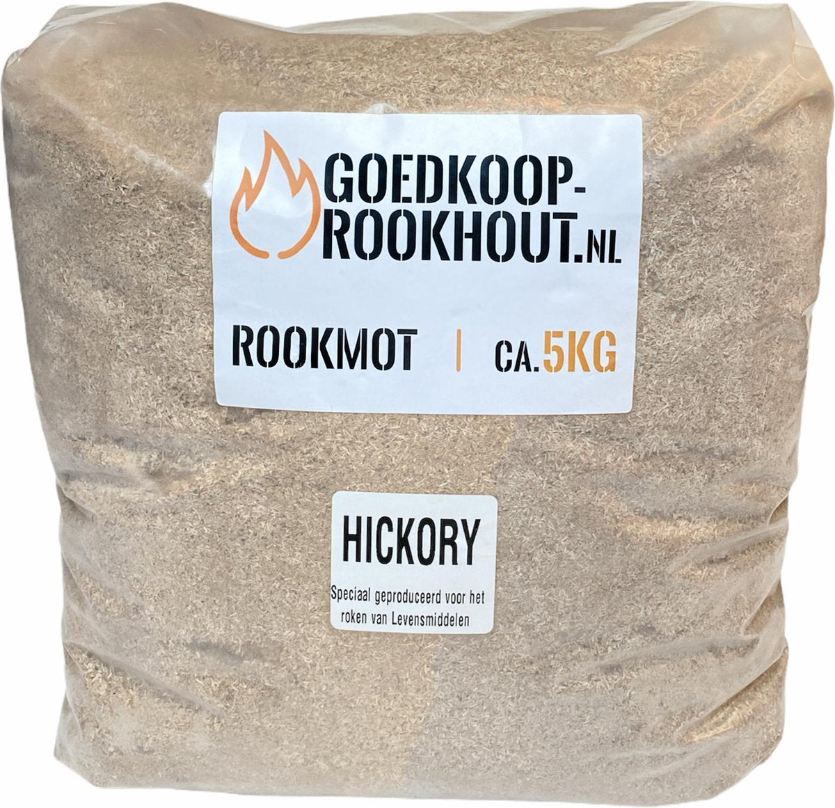 Hickory rookmot - 5 KG (20 liter)