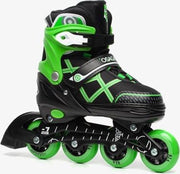 Osaga semi-softboot skeelers - Groen - Maat 31/34
