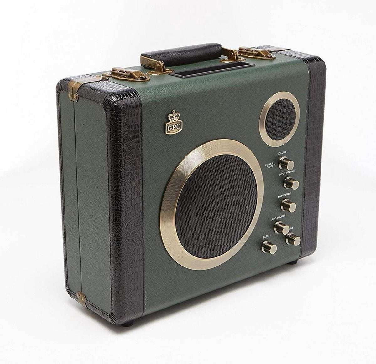 GPO MANGACRE Koffer Bluetooth speaker/versterker
