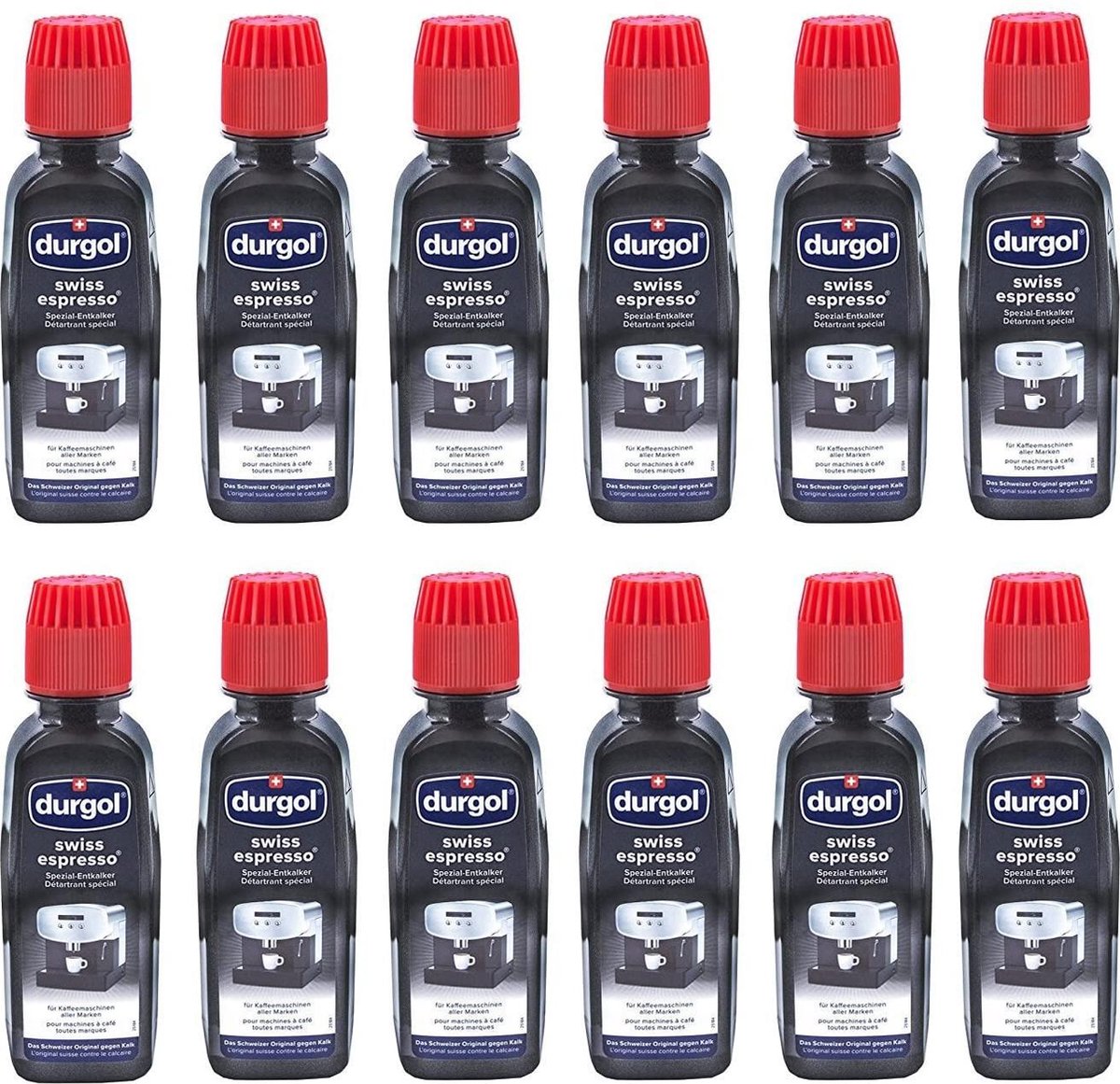 Durgol Swiss Espresso - Koffiemachineontkalker - 20 x 125 ml - Voordeelverpakking