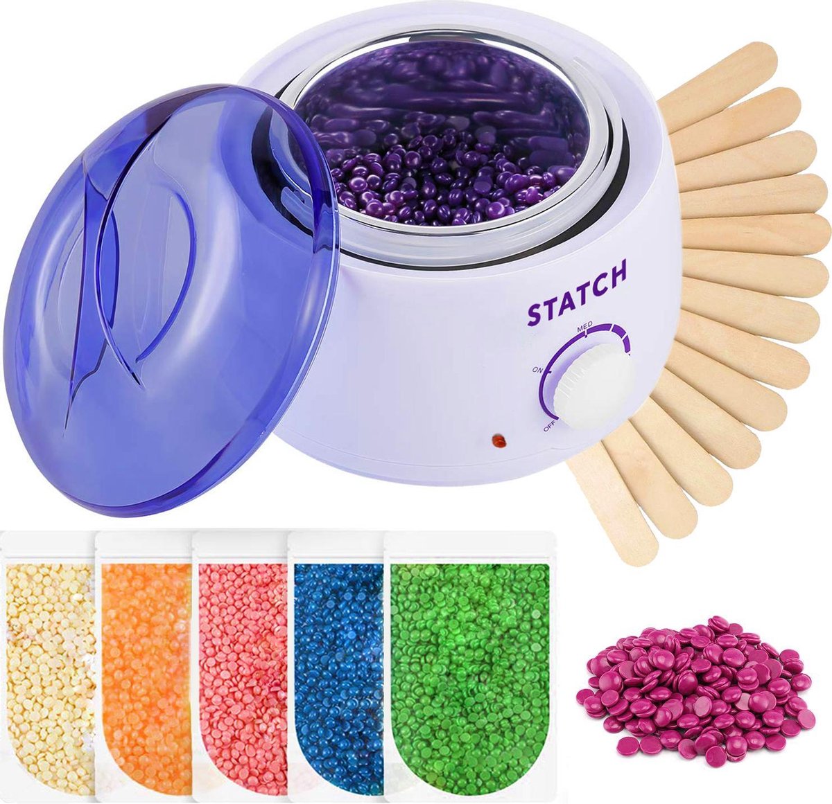 STATCH Wax  ontharing wax set van Statch