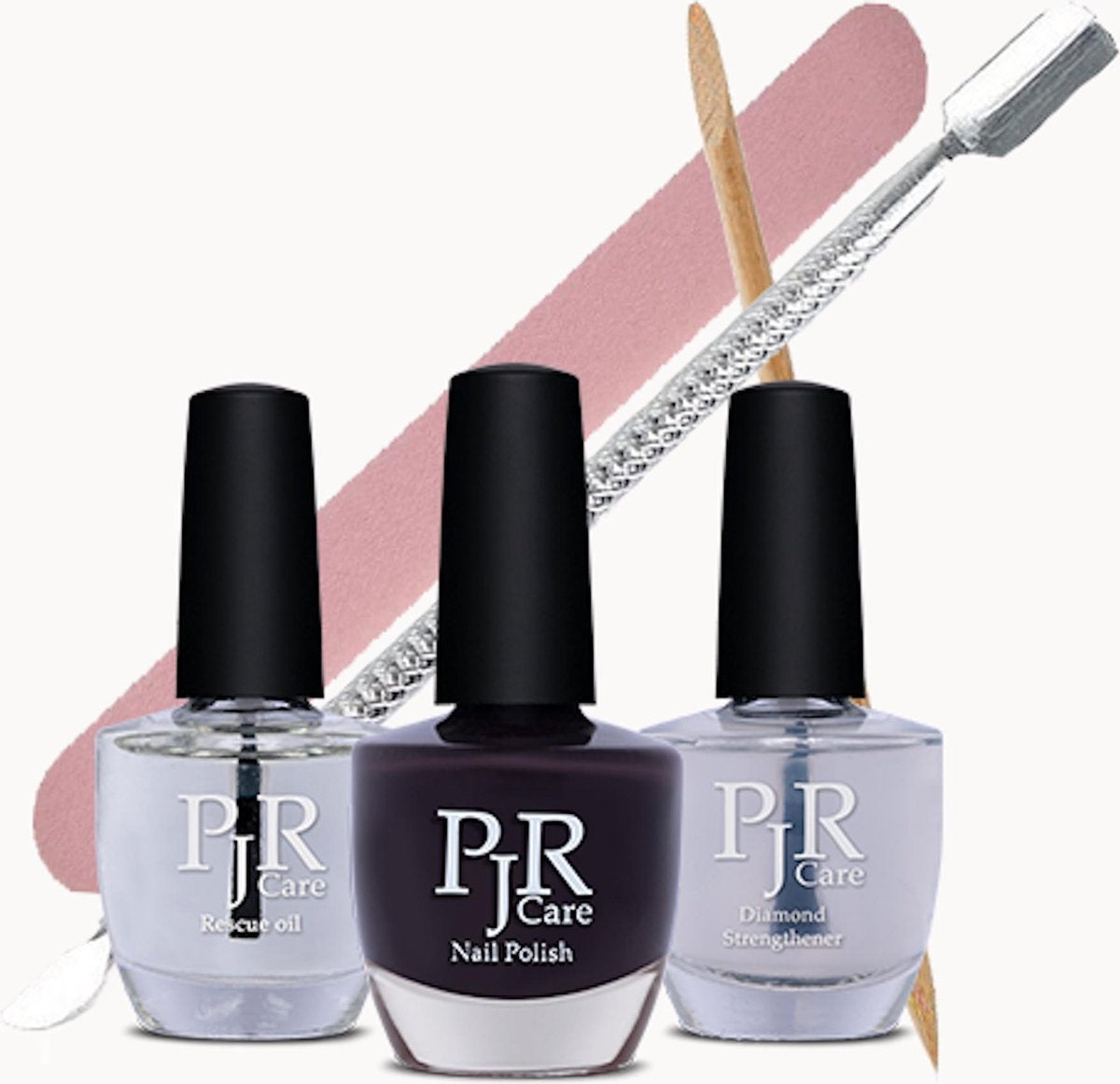 PJR Care Nail Polish - Rescue set I am strong | 10 FREE & VEGAN