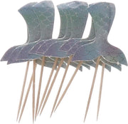 cocktail prikkers Mermaid 10 stuks