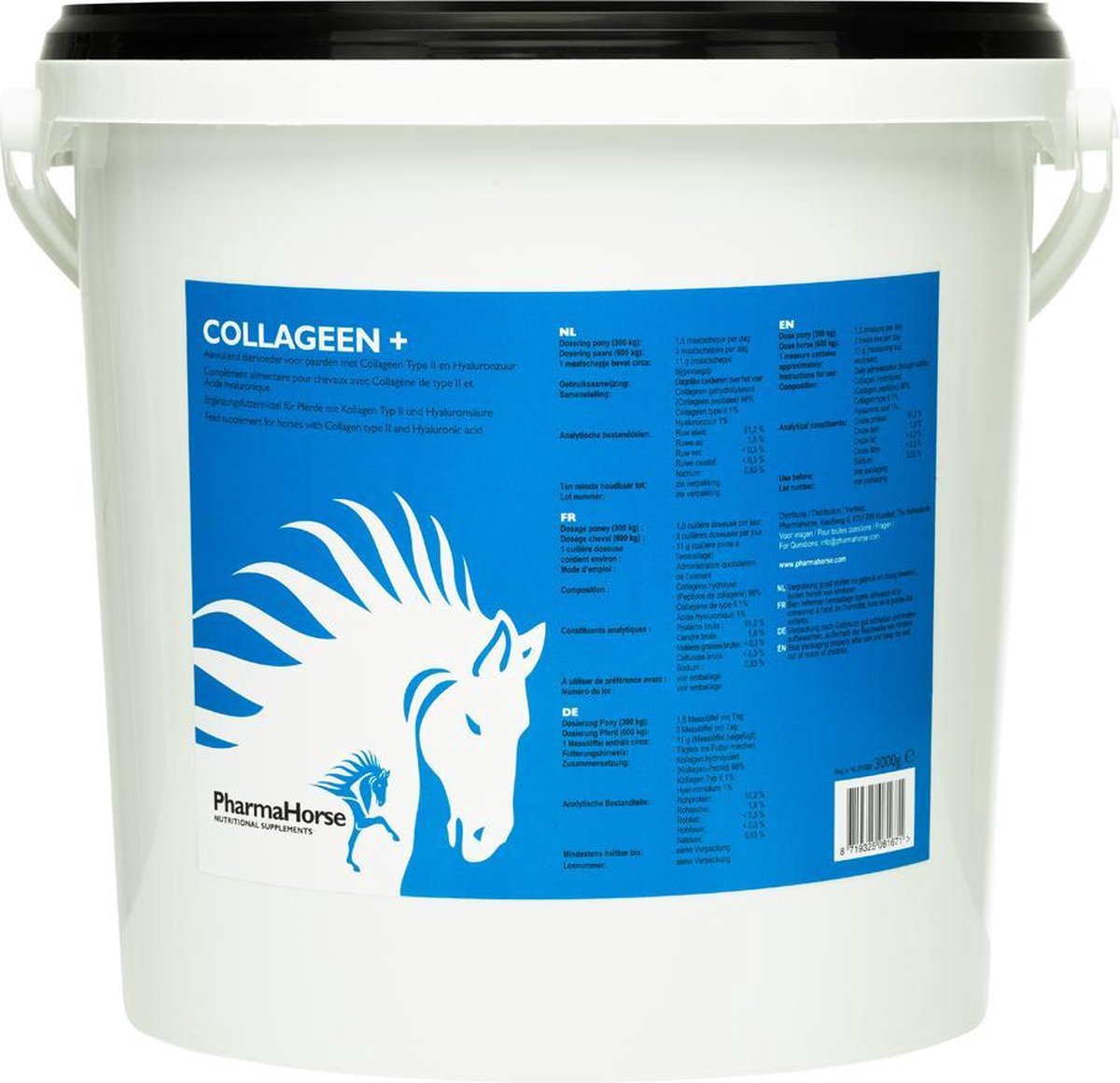 PharmaHorse Collageen - 3000 gram