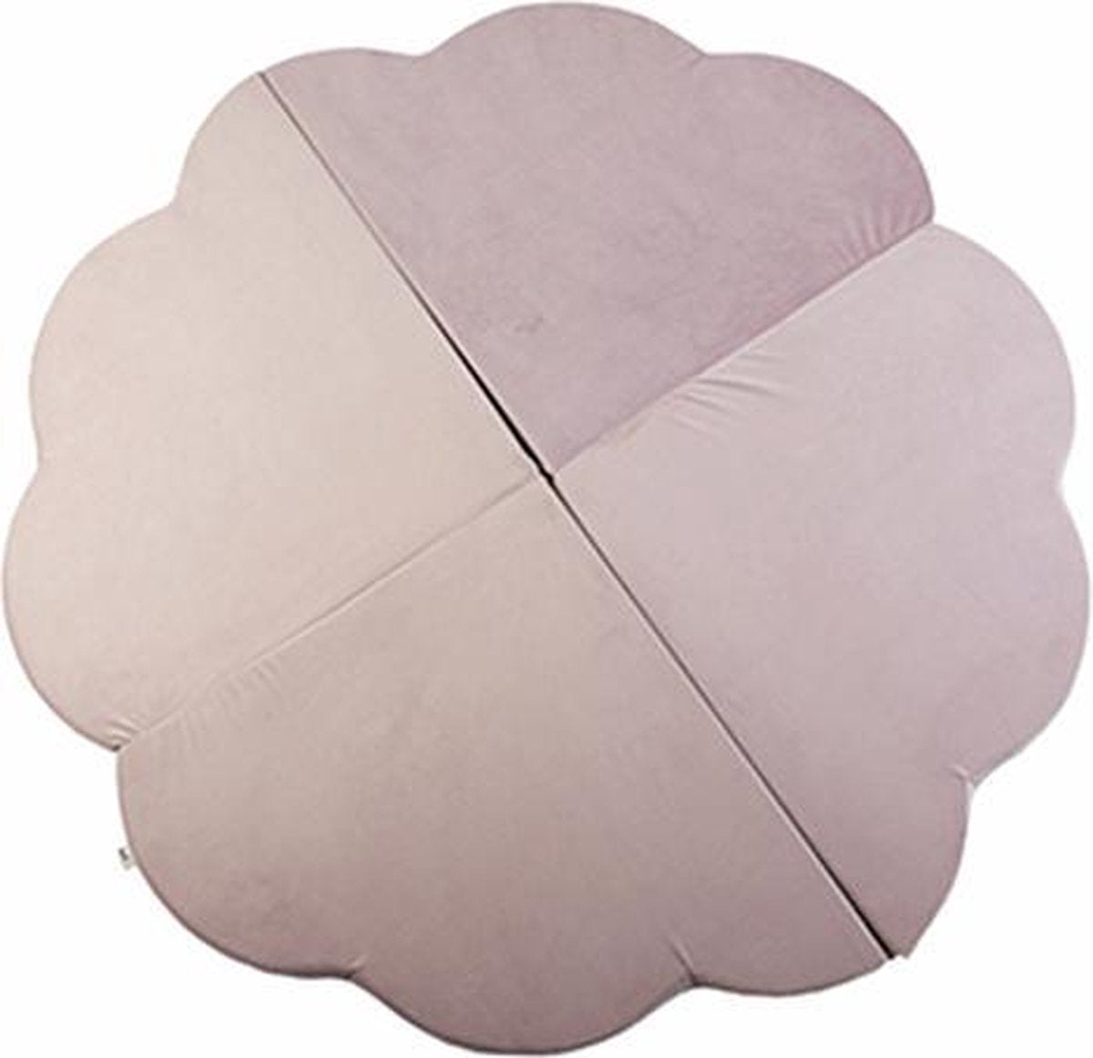 Misioo Speelmat - Bloem - Lila  - Speelmat baby - Speelmat foam - Luxe speelmat - speelmat peuter