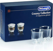 DeLonghi Kopjes Creamy collection Set van 6 cappuccino glazen 5513296661