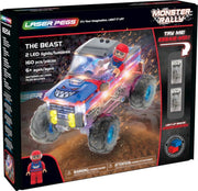 Laser Pegs Monster Truck The Beast Basic Monster - Constructiespeelgoed