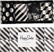 Happy Socks Seasonal Black & White Giftbox - Maat 36-40