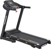 Luxe Loopband inklapbaar - hartslagfunctie - hardloopband - Loopband fitness - Met Bluetooth Speakers - USB oplader - Schokdempers - Verstelbare hellingshoek - PVC loopband - 14.8km/h - Inklapbaar - Evogym R-80s -Nu tijdelijk met gratis bescherm mat