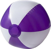 Opblaasbare speelgoed strandbal paars 26 cm - Strandballen - Buiten speelgoed - Strand speelgoed