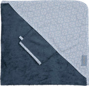Pericles Badcapeset 80 Cm Katoen/bamboe Blauw