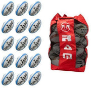 G-TR4000 rugbybal bundel - Met tas - Maat 5 - Fluor - 15 stuks