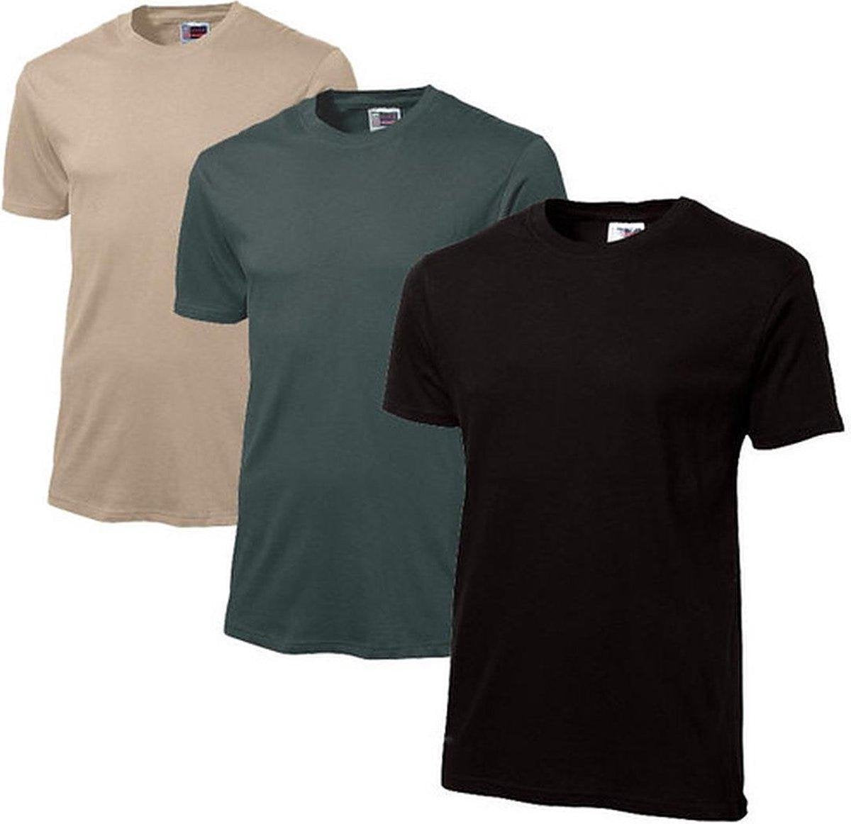 Set 5 shirts 2XXL kaki
