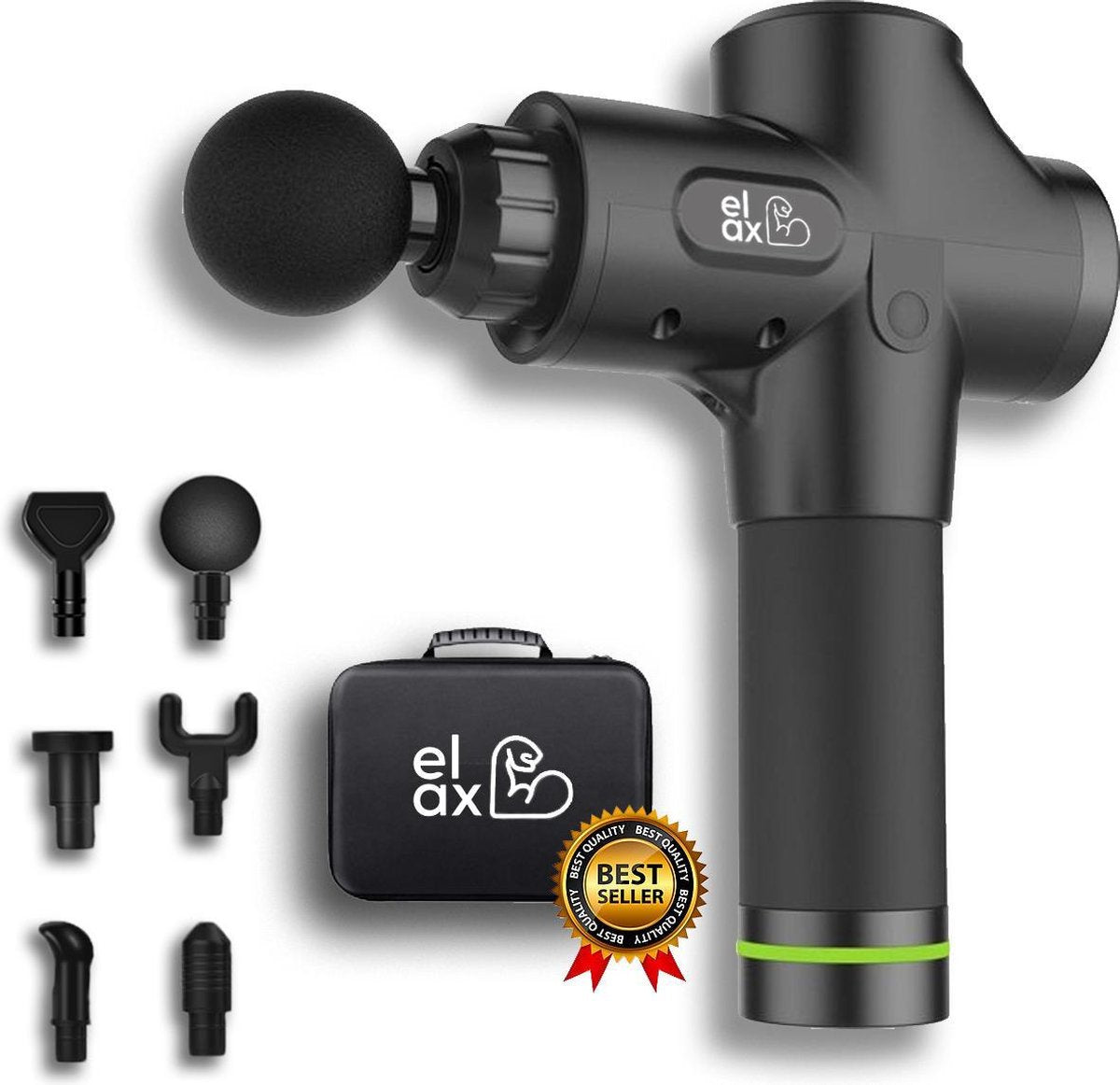 Elax - Massage Gun - Professioneel  - Sport en Relax Massage