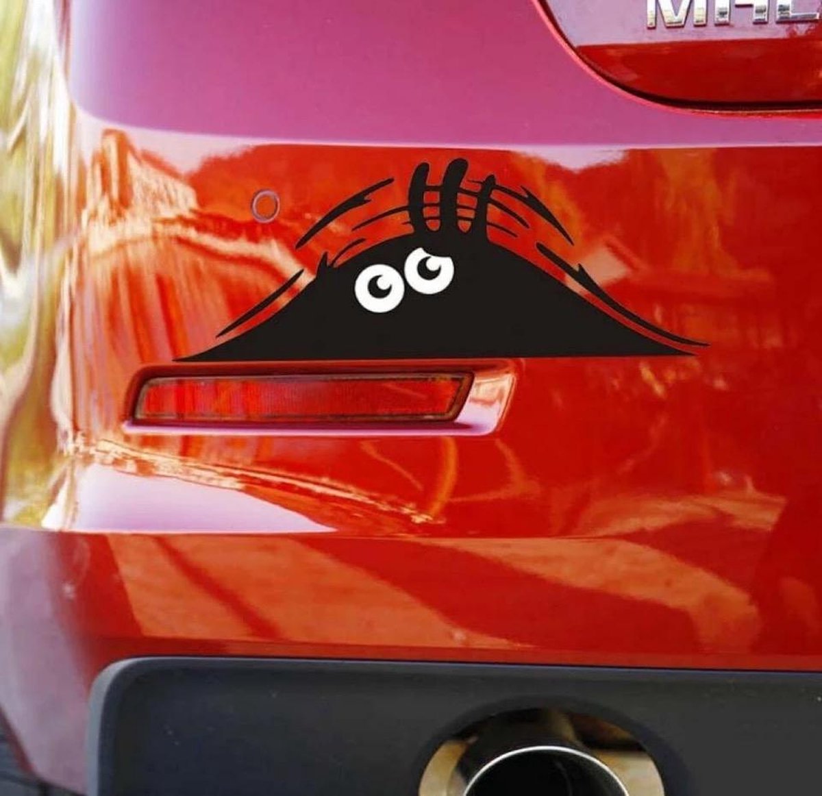 Gluren Monster Auto Sticker | Vinyl Decal | Auto Accessoirss | Auto Styling | Car Products | Car Accessoires | Car Styling | Auto Toebehoren