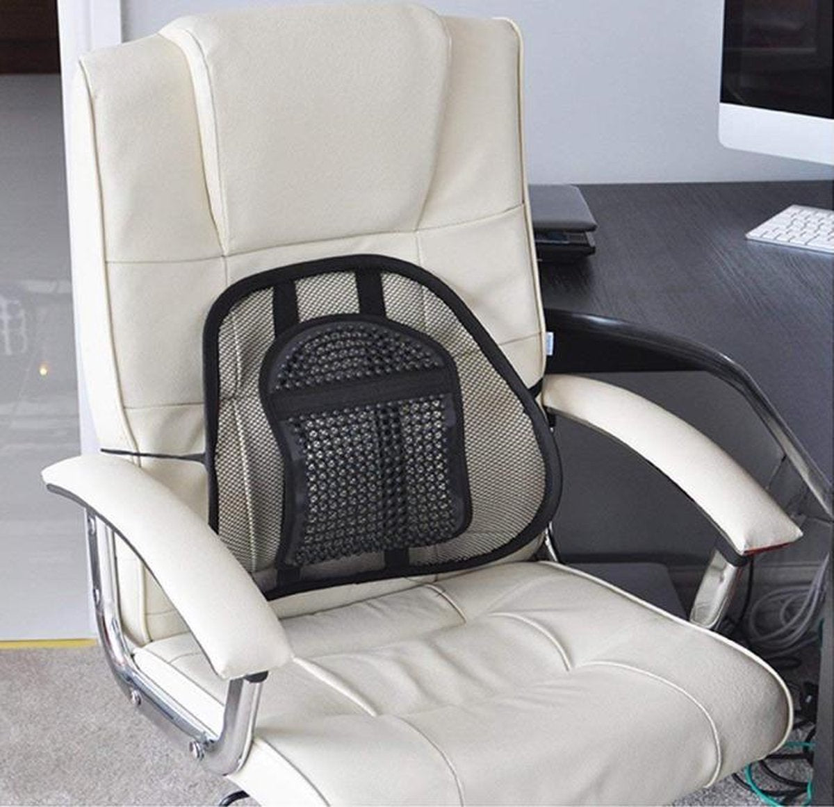 Steun kussen - Ergonomische Luchtstroom steun kussen voor stoel - Rugleuning - Anti rugklachten - Rheme