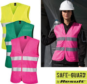 Result Core veiligheidshesje roze 2XL/18