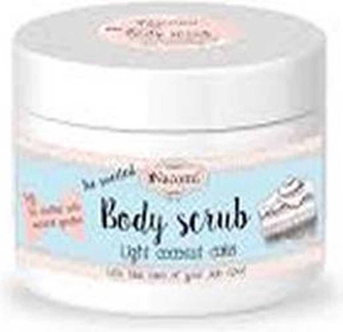 Nacomi - Points Scrub Scrub Is A Body Light Coconut Cake 200G